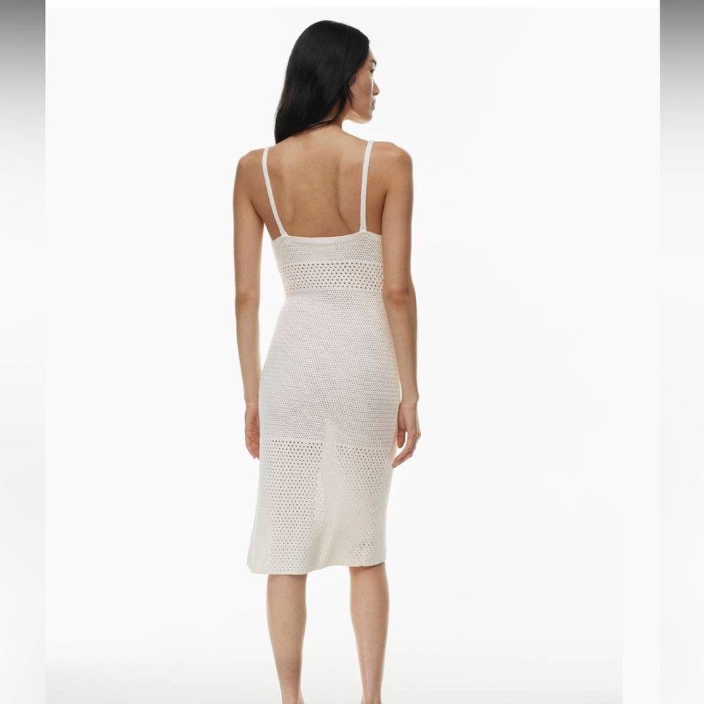 Aritzia Evie Midi Dress in Vin Gris - Picture 5 of 5